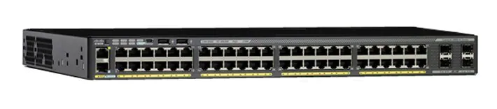 Cisco Catalyst WS-C2960X-48FPS-L Network Switch Managed L2/L3 Gigabit Ethernet (10/100/1000) Power over Ethernet (PoE) Black